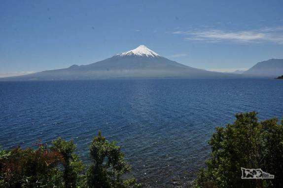 O lago Llanquihue e o vulcão Osorno, na região de Puerto Varas, no sul do Chile